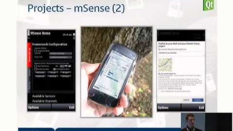 Qt DevDays 2010 - Using Qt for Student and Research Projects in Mobile Computing