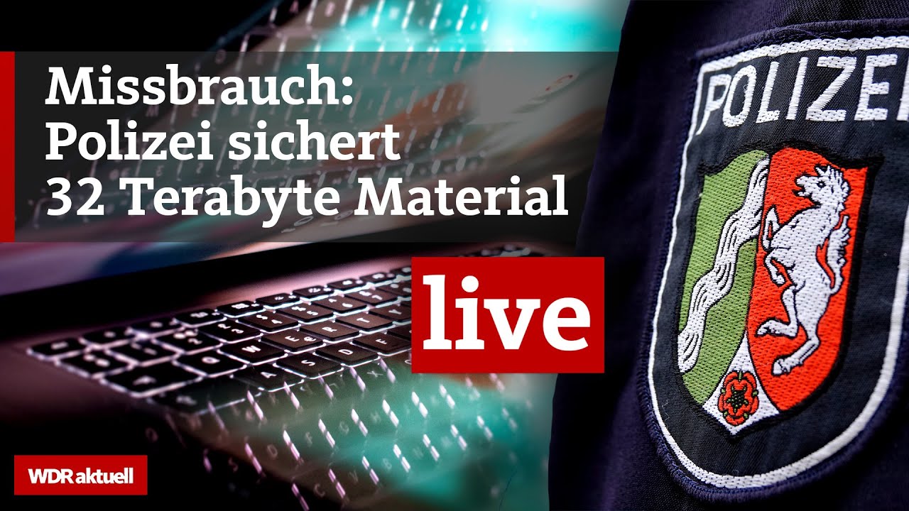 Schlag gegen sexualisierte Gewalt an Kindern - Kölner Polizei gibt Details bekannt | WDR aktuell