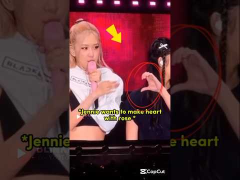 Rosé Wants To Make Heart But 100kview Trending Blackpink Viral Rose