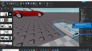 How to Import cars with alot of objects/tris into ROBLOX! with blender