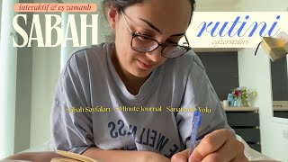 Birlikte Sabah Journaling'i Yapalım! Sabah Sayfalarını Nasıl Yazıyorum? + Diğer Egzersizler