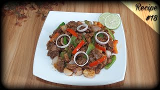 রেস্টুরেন্ট স্টাইলে বিফ চিলি রেসিপি || Easy Beef Chilli Recipe || Desi Cooks By Ayesha