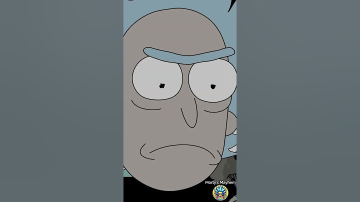 Sen benden daha iyisin. #rickandmorty