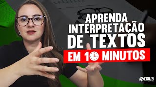 Interpretação e Compreensão Textual para Concursos