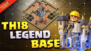 This TH18 Base DEFENDs ALL Meta Armies 🤯 Best TH18 Legend Base Link