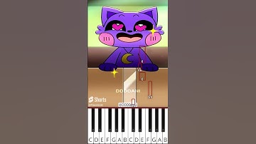 Catnap & Dogday’s Past 2 (@DDDDani1) POPPY PLAYTIME CHAPTER 3 - Octave Piano Tutorial