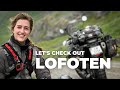 Lofoten on a motorcycle solo motorbike camping trip through norway s5e14