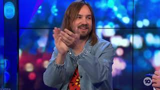 Kevin Parker / Tame Impala interview on The Project.