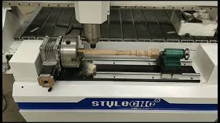 What Work Can 4x8ft CNC Router 1325 With 4th Axis Rotary Table Do?