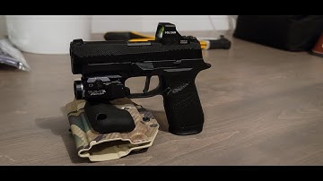 Custom Sig P320; Legacy Firearms Cronus Holster Review (And Gen. EDC Items)