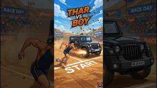 Thar VS Boy 🔥🔥 #shorts #thar #gaming #youtubeshorts