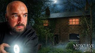 I Spent The Night Solo Camping Inside a Haunted Abandoned House!