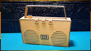 How to Make a Radio From Cardboard