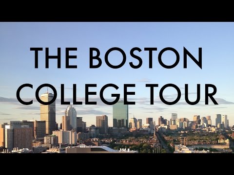 The Boston College Tour: 9 universities in 9 minutes