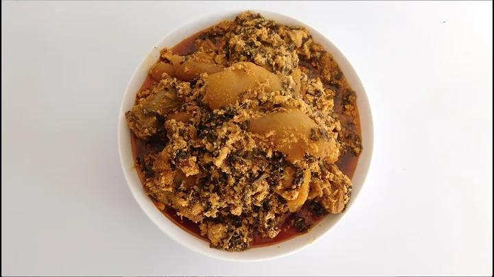 Cameroon egusi soup recipe/How to cook Cameroon egusi soup