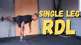 Movement Demo | Body Weight Single Leg Romanian Deadlift