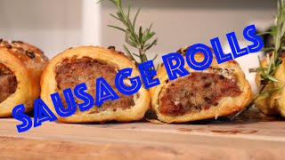 Buttery, Flakey, Homemade Sausage Rolls