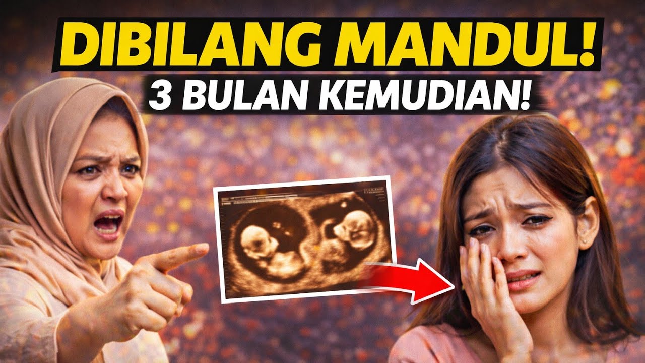Dituduh Mandul oleh Mertua, Diceraikan Suaminya, Tapi Malah Hamil Kembar dengan Suami Baru !!