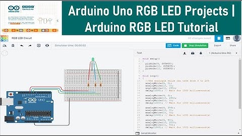 DIY | Arduino Uno RGB LED Projects | Arduino RGB LED Tutorial | Arduino Code For RGB LED