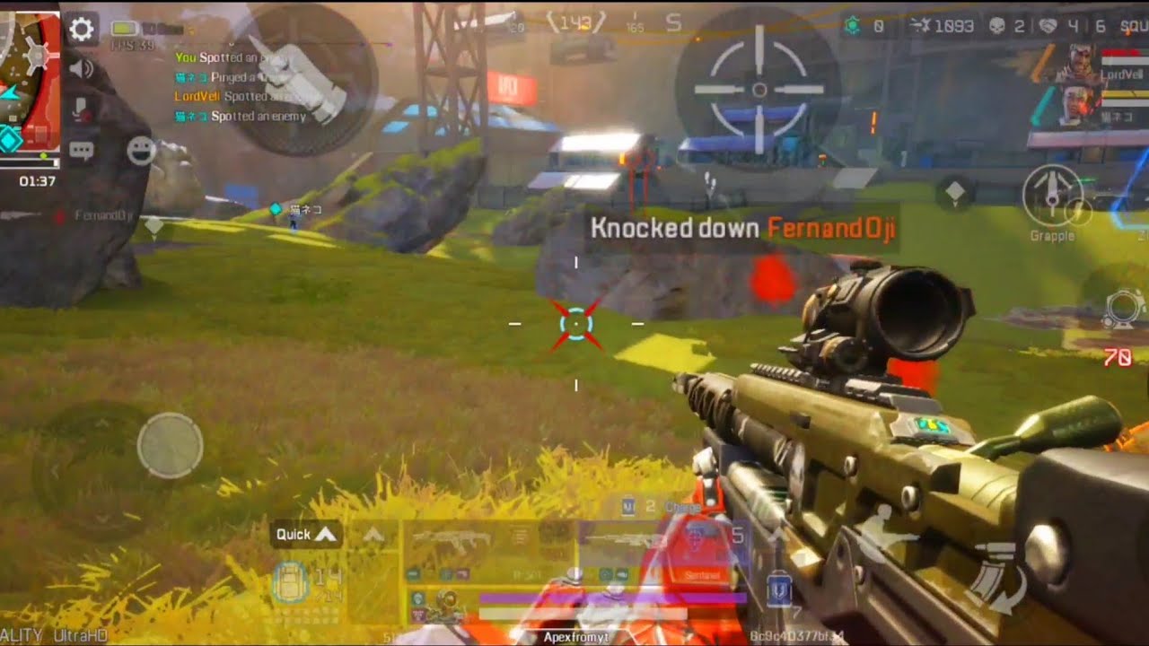 Overpowered Recoil Apex Legends Mobile