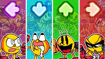 FNF Character Test | Gameplay VS Playground Mod: Pac-Man — All Characters (43 Characters)