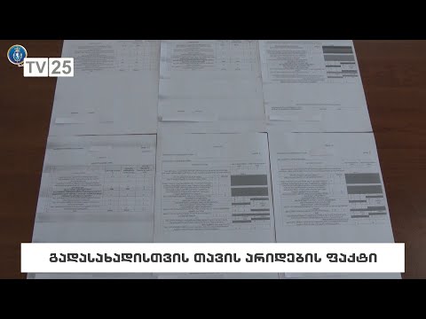 გადასახადისთვის თავის არიდების ფაქტები