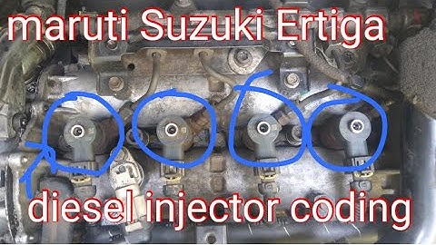 ERTIGA INJECTOR COADING 2014+ || MARUTI SUZUKI VDI DIESEL