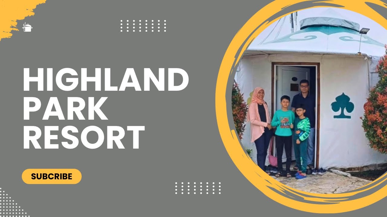 Glamping Di The Highland Park Resort Bogor