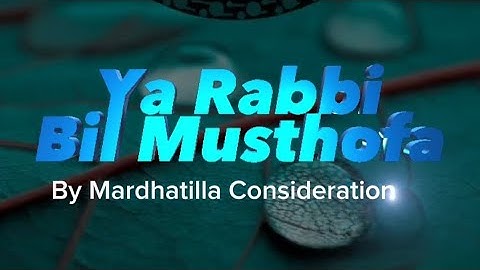 Ya Robbi Bil Musthofa (English Version) | Official Music Video