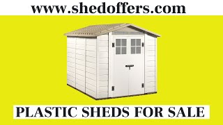 Why Buy A Plastic Shed - Sheds For Sale - James Dunn
