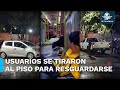 Balacera en el Metrobús desata pánico en Azcapotzalco