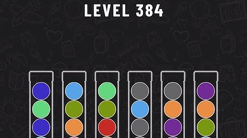Ball Sort Puzzle Level 384 #ballsortpuzzle #ballsortpuzzlegameplay #puzzlegame #mobilegames