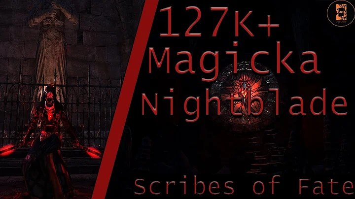 127K + Magicka Nightblade PVE Build ESO Firesong | Featuring Charles