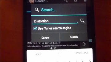 How to find the Distortion Podcast on Podcast Addict