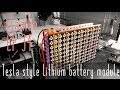 DIY Tesla Car -  lithium ion 18650 battery -  VW Kombi