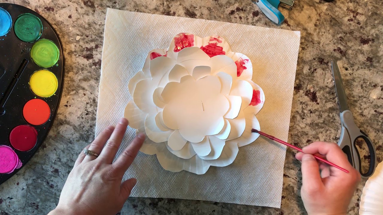 How to Create a Flower from a Paper Plate - Parties for Pennies