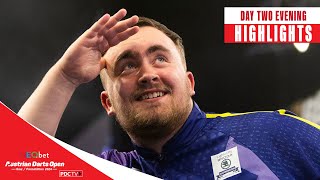 INSANE AVERAGES! | Day Two Evening Highlights | 2024 Austrian Darts Open