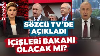 Ümit Özdağ'dan Son Dakika İçişleri Bakanlığı Açıklaması! İlk Defa Sözcü TV'de Açıkladı