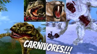 Being Killed by everything in Carnivores Dinosaur Hunter/Ice Age