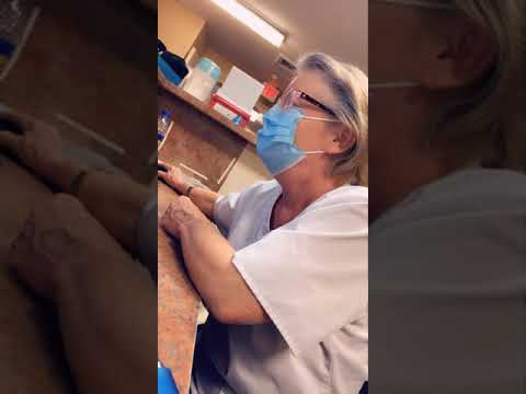 Nurse farts and blows out co-workers brains out