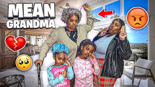 Mom Drops Off Kids at Mean Grandmas House 😱