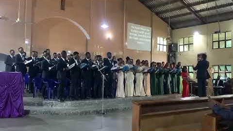 MAGNIFICAT by Caleb Simper. Performed by Good Shepherd Catholic Chaplaincy #choir , Makurdi, #music