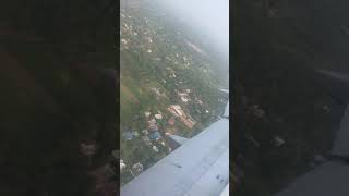 Flight Landing in Kochi Nedumbassery