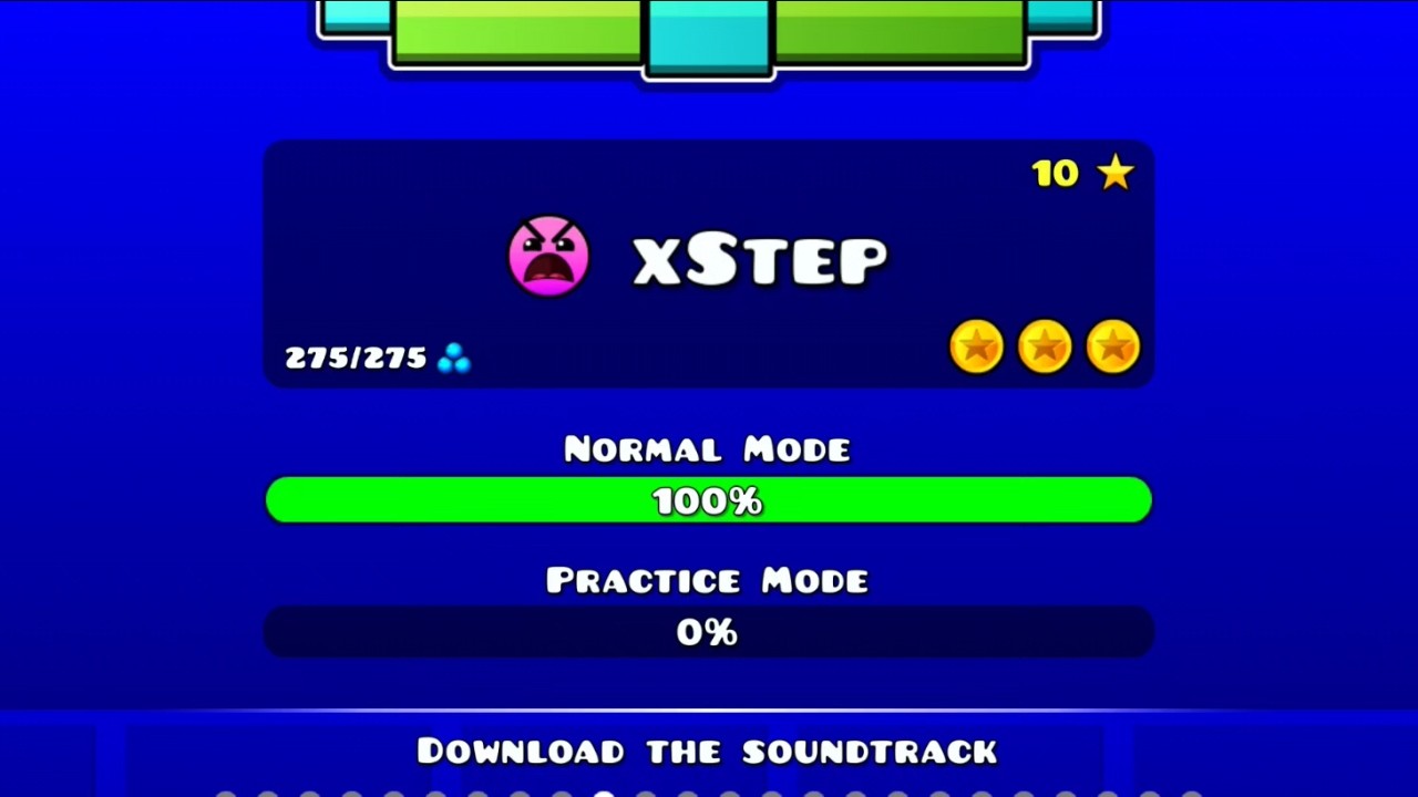 Clean Gd Combos Geometry Dash Lv 10 (XStep) - 100% Complete — Clean Run 💎#geometrydash ...