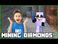 Going Mining for Diamonds in Minecraft Hardcore!