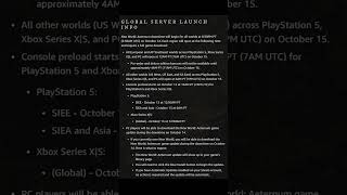 New World Aeternum Release Time