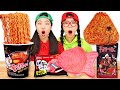 Mukbang Fire Spicy Noodle 불닭볶음면 먹방 주먹밥 아몬드 아이스크림 소시지 Ice Cream Sausage Labeat 랩잇 