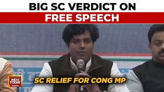 SC Upholds Free Speech: Gujarat FIR Against Congress MP Quashed | Poetry Essential For Democracy