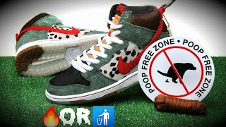靴 NIKE SB Dunk High Pro QS Dog Walker 420 Nike SB 420 'Dog Walker' Dunk High | Releases.Flatspot