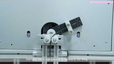 Cyclic Bending Test for Cables I ISO 19642-2 I Repeated Bending I Cord Bend Test I SA ASSOCIATES